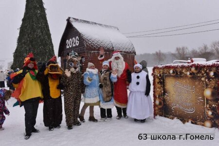 Новый год в Новобелицком районе