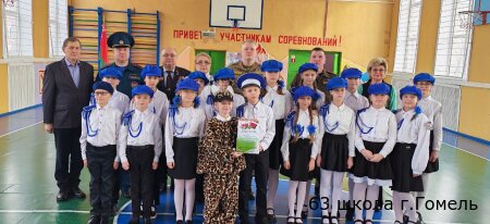 Смотр-конкурс Строя и песни. 1 место!